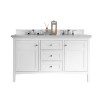 Palisades 60" Bright White Double (Vanity Only Pricing)